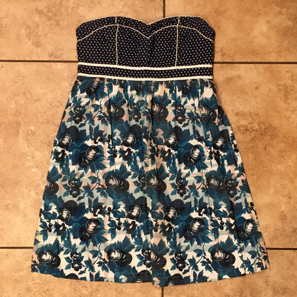 UO Kimchi Blue Strapless Sundress with Pockets
